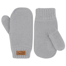 Jan & Jul Knit Mitten Grey