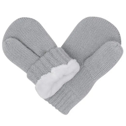 Jan & Jul Knit Mitten Grey