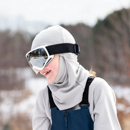 Jan & Jul Kids Thermal Balaclava Grey