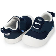 Jan & Jul Mini-Flyer Toddler Sneakers - Dark Navy