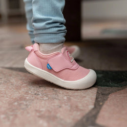 Jan & Jul Mini-Flyer Toddler Sneakers Pink Rainbow