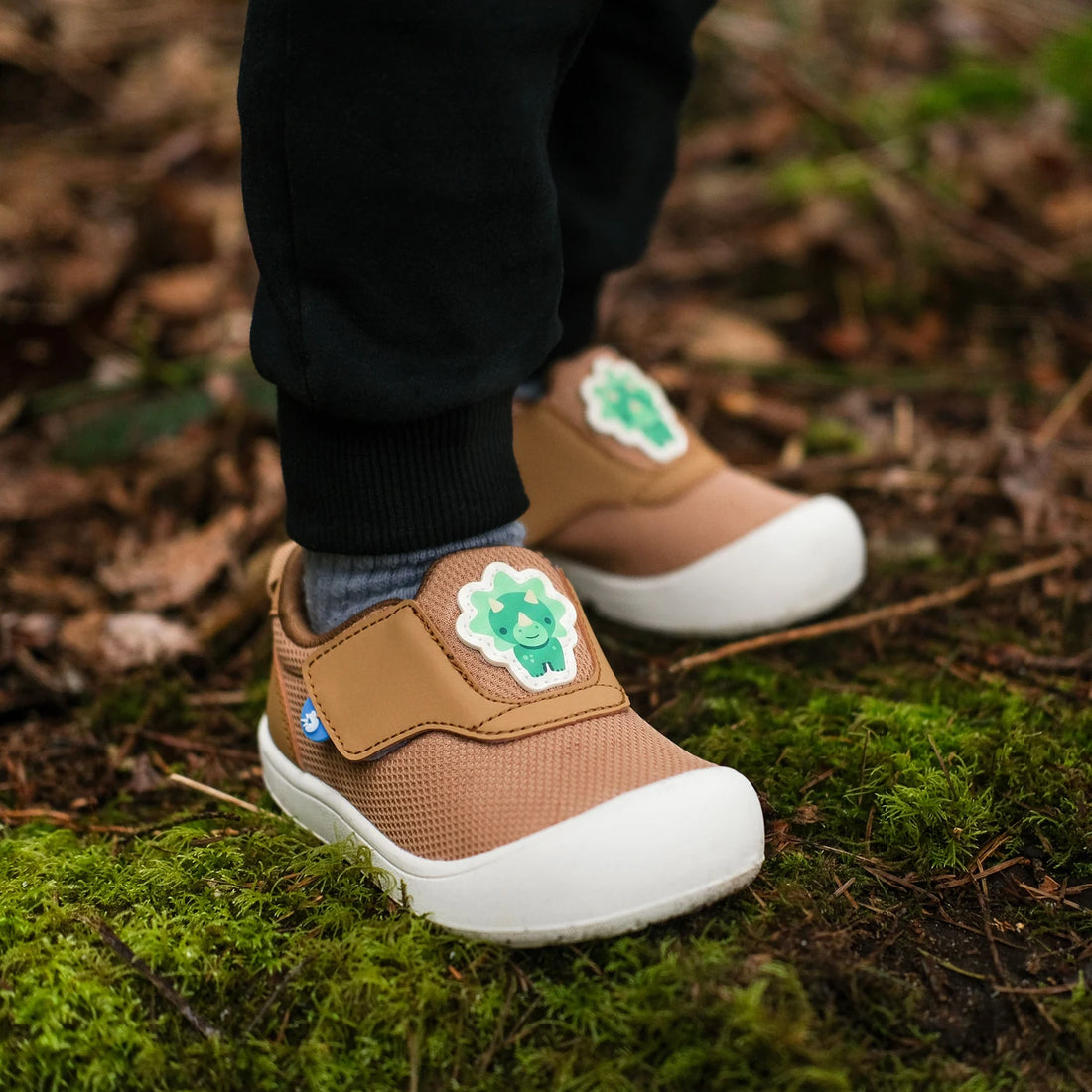 Jan & Jul Mini-Flyer Toddler Sneakers - Skater Dinos official product view 3