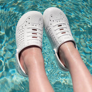 Jan & Jul SunLite Slip-On Sandals White