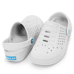Jan & Jul SunLite Slip-On Sandals White
