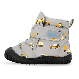 Jan & Jul Toasty Dry Booties Grey Construction