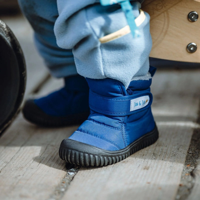 Jan & Jul Toasty Dry Booties Navy Forest