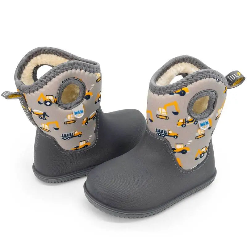 Jan & Jul Toasty Dry Lite Winter Boots Grey Construction