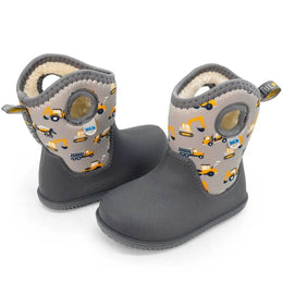 Jan & Jul Toasty Dry Lite Winter Boots Grey Construction