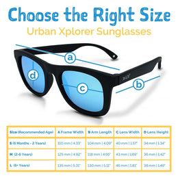 Jan & Jul Urban Xplorer Sunglasses W/Aurora Lens - Black