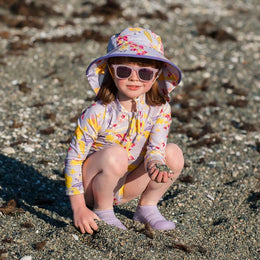 Jan & Jul Urban Xplorer Sunglasses W/Aurora Lens - Frosty Lavender