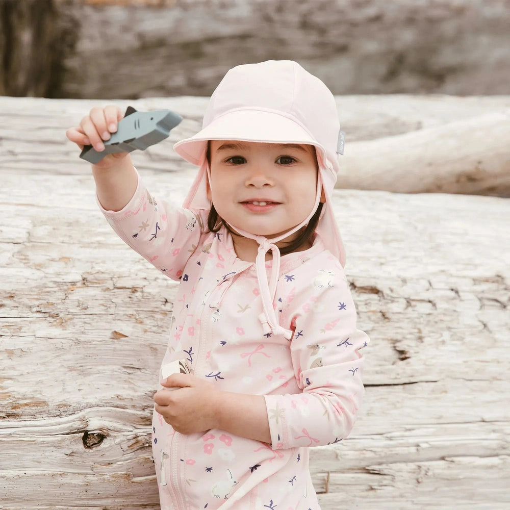 JAN JUL Jan & Jul UV Baby Cap - UV Quick Dry - Soft Pink, product view 3