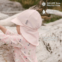 Jan & Jul UV Baby Cap - UV Quick Dry - Soft Pink