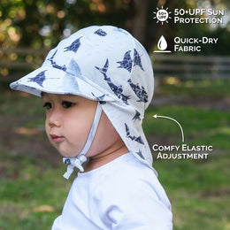 Jan & Jul UV Baby Cap - UV Quick Dry - Whale Play