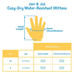 Jan & Jul Water-Resistant Cozy Dry Rain Mitten Winter Flowers