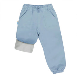 Jan & Jul Waterproof Cozy Dry Rain Pants Dusty Blue