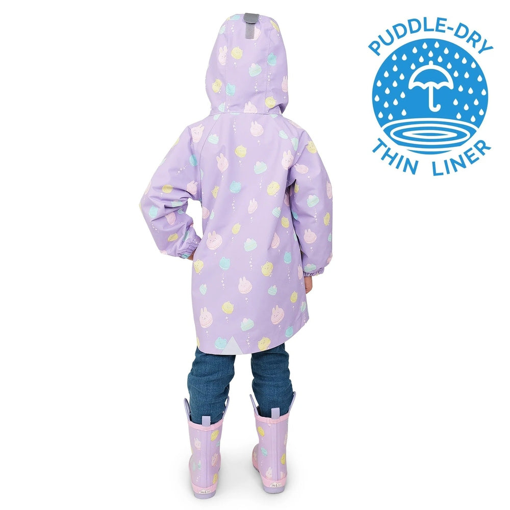 JAN JUL Jan & Jul Waterproof Puddle Dry Rain Jacket Macarons, product view 4