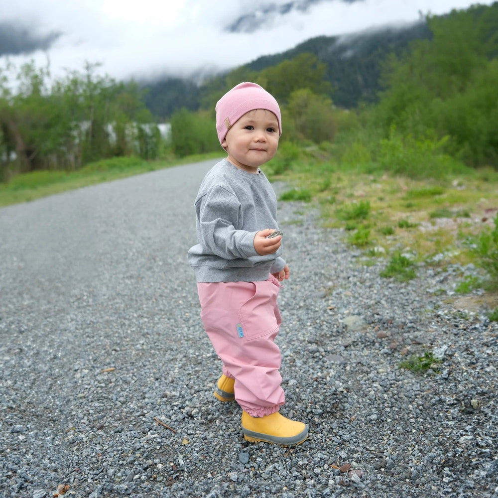 JAN JUL Jan & Jul Waterproof Puddle Dry Rain Pants Dusty Pink, product view 3