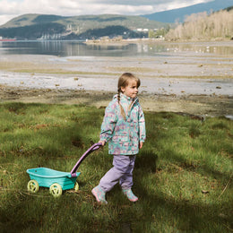 Jan & Jul Waterproof Puddle Dry Rain Pants Lavender