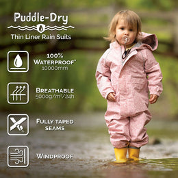 Jan & Jul Waterproof Puddle Dry Rain Suit Big Trucks