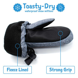 Jan & Jul Waterproof Toasty Dry Mitten Bear Cub