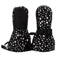 Jan & Jul Waterproof Toasty Dry Mitten Black Star