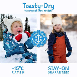 Jan & Jul Waterproof Toasty Dry Mitten Dinoland