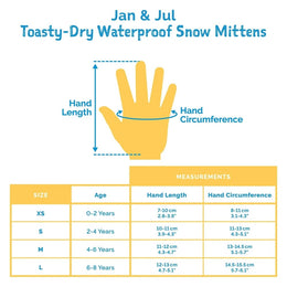 Jan & Jul Waterproof Toasty Dry Mitten Dinoland