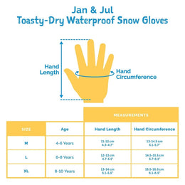 Jan & Jul Waterproof Toasty Dry Snow Gloves Wildberry