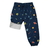 Jan & Jul Cozy-Dry Fleece Lined Rain Pants Planet Patrol