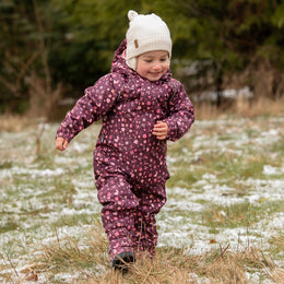 Jan & Jul Cozy-Dry Fleece Lined Rain Suit Bunny Blooms