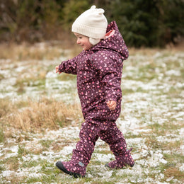 Jan & Jul Cozy-Dry Fleece Lined Rain Suit Bunny Blooms