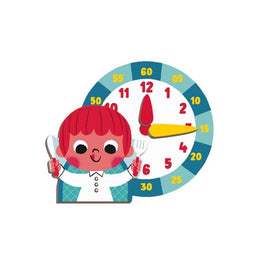 Janod Magnetibook Learn To Tell The Time