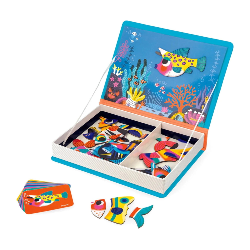 Janod Magnetibook Tropical Fish, product view 3