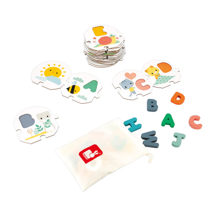 Janod My First Alphabet Puzzle, product view 6