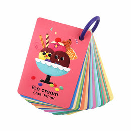 Jar Melo Abc Ring Flash Cards