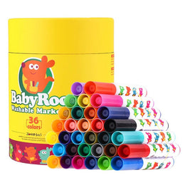Jar Melo Baby Roo Washable Markers 36 Colors