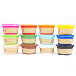Jar Melo Modeling Playdough 12 Colors