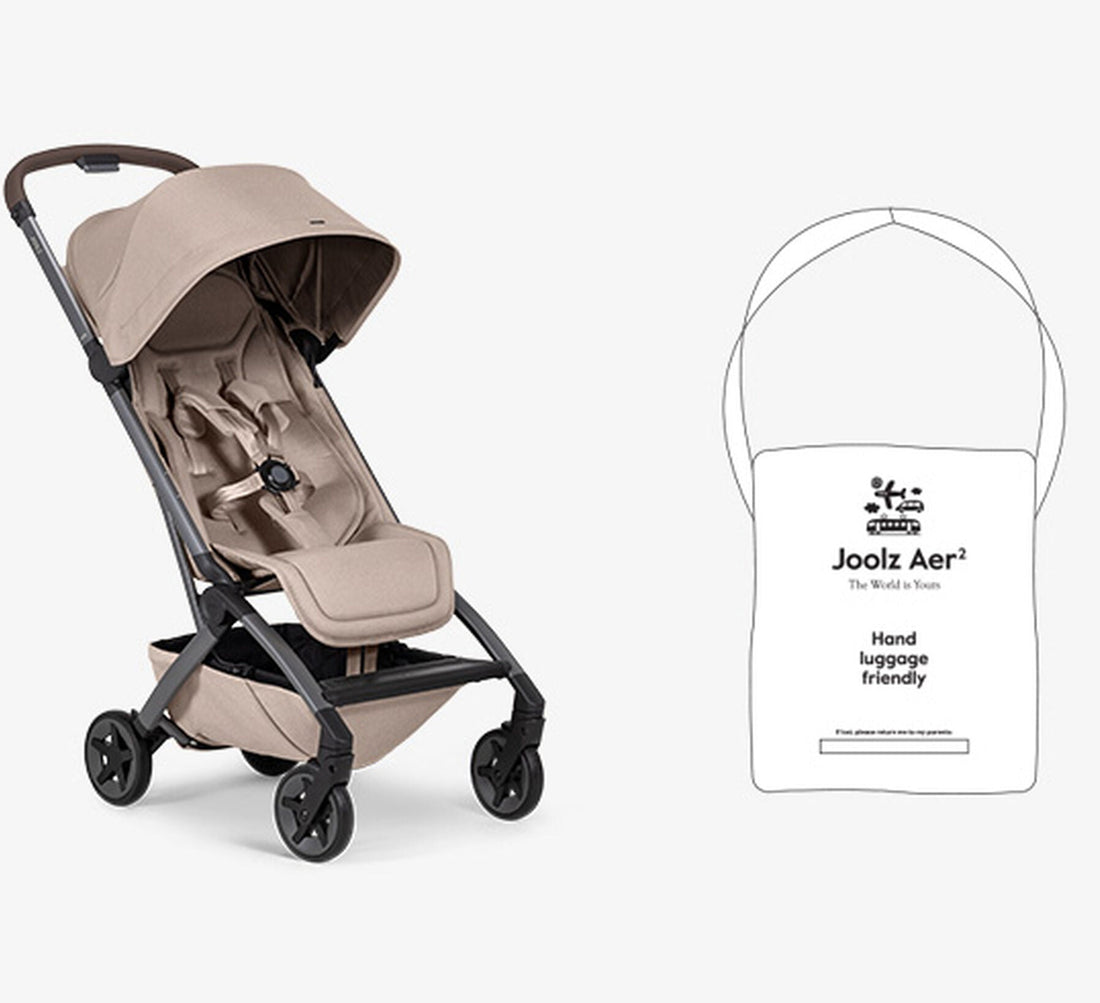 Joolz Aer² Lightweight Stroller - stroller with travel bag