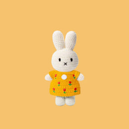 Just Dutch Miffy Tulip Dress Yellow