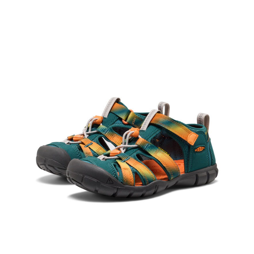 Keen Big Kids' Seacamp II CNX Sandal Ombre Mediterranea, product view 2