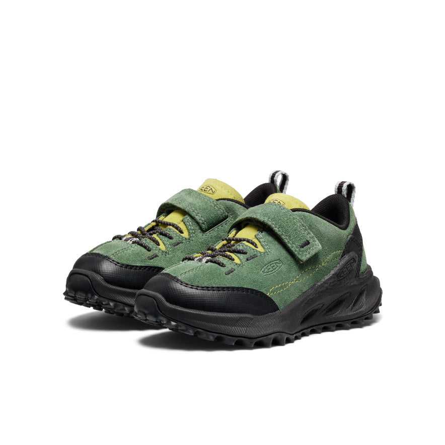 Keen Little Kids Jasper Zionic Sneaker Bronze Green Evening Primrose View 2