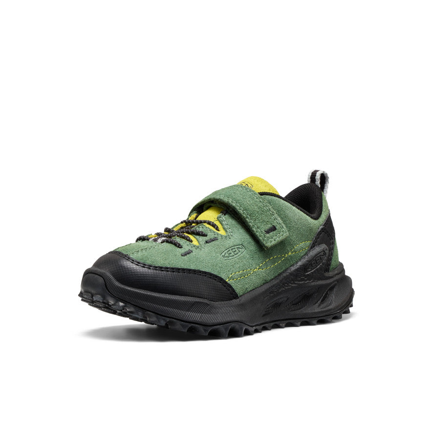 Keen Little Kids Jasper Zionic Sneaker Bronze Green Evening Primrose View 3