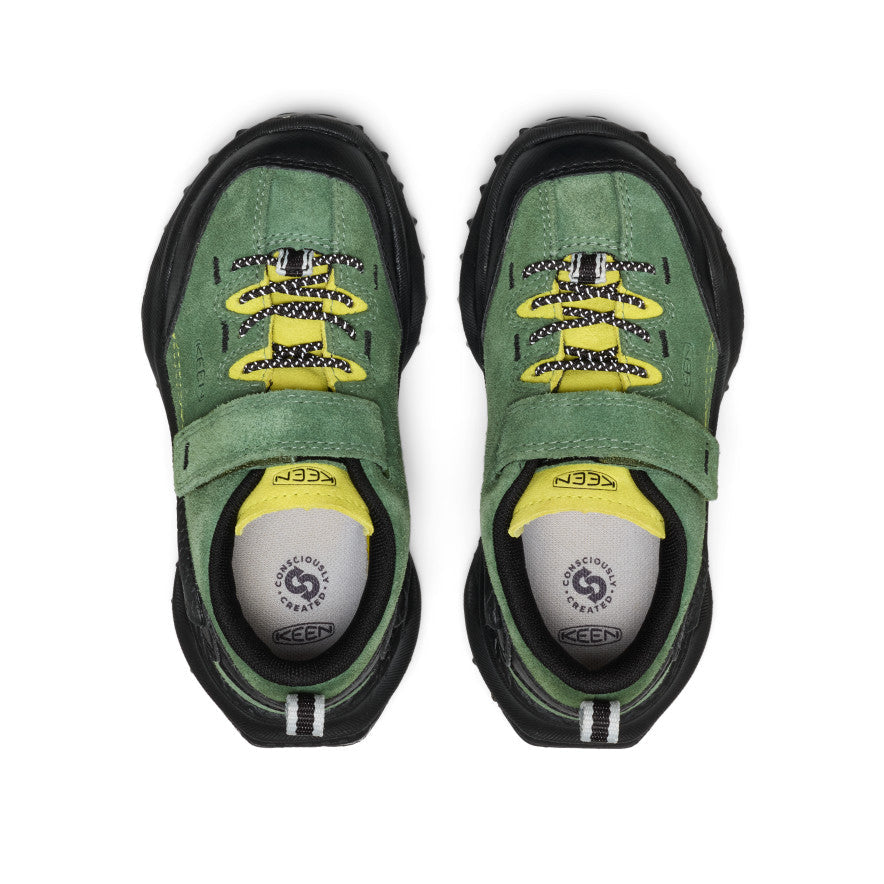 Keen Little Kids Jasper Zionic Sneaker Bronze Green Evening Primrose View 4
