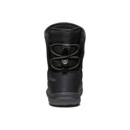 Keen Little Kids' Puffrider Waterproof Winter Boot Black Steel Grey