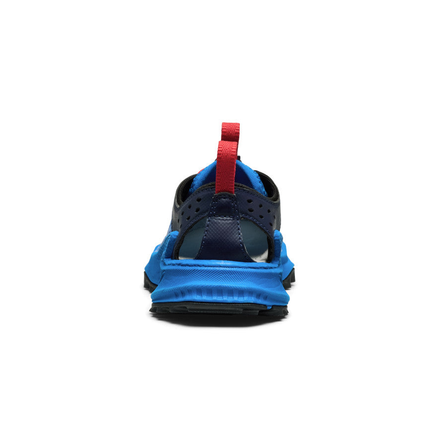 Keen Little Kids' Zionic ADV Sandal Precious Blue/Racing Red rear view