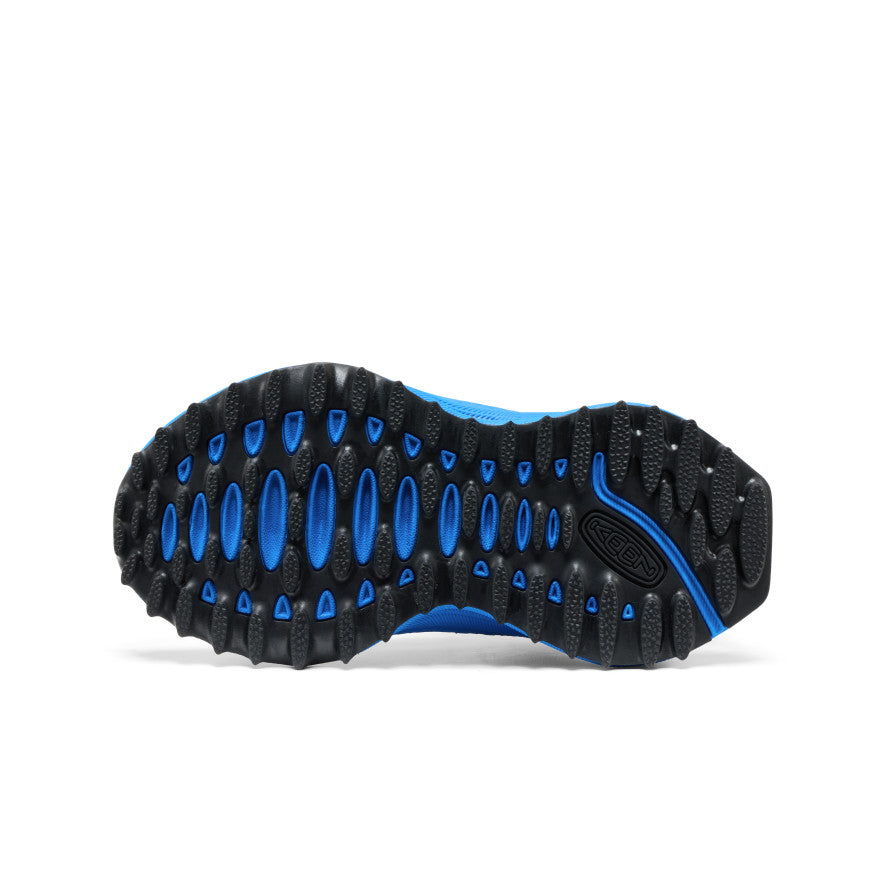 Keen Little Kids' Zionic ADV Sandal Precious Blue/Racing Red outsole view