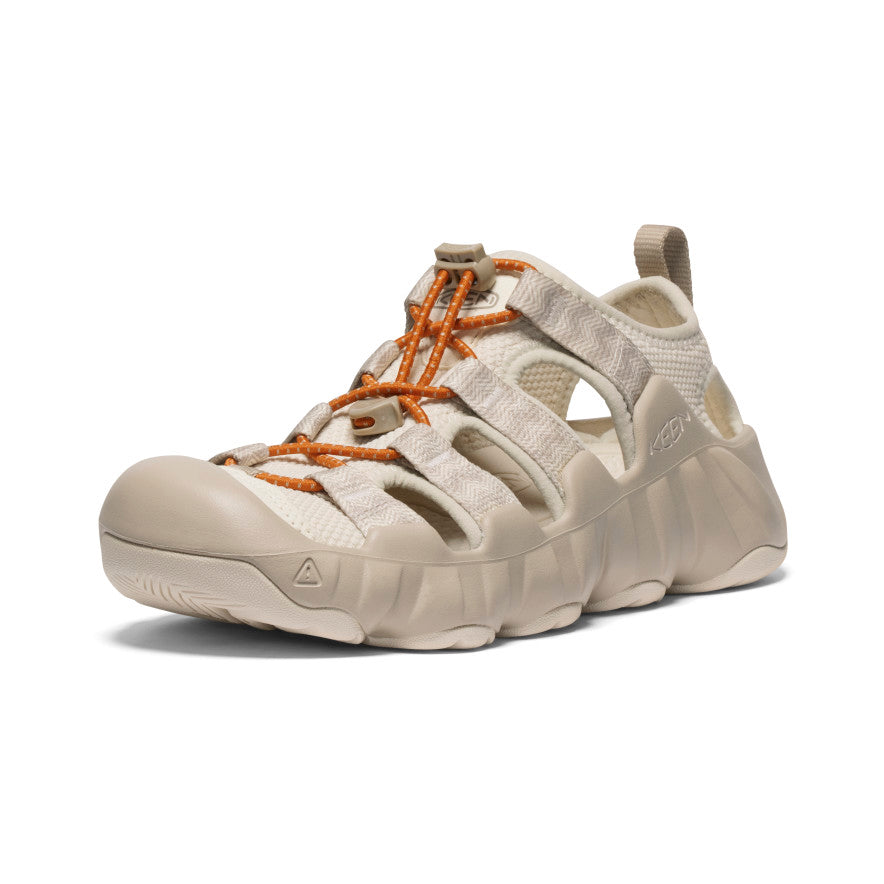 Keen Women's Hyperport H2 Sandal Birch/Plaza Taupe front outer-side angle