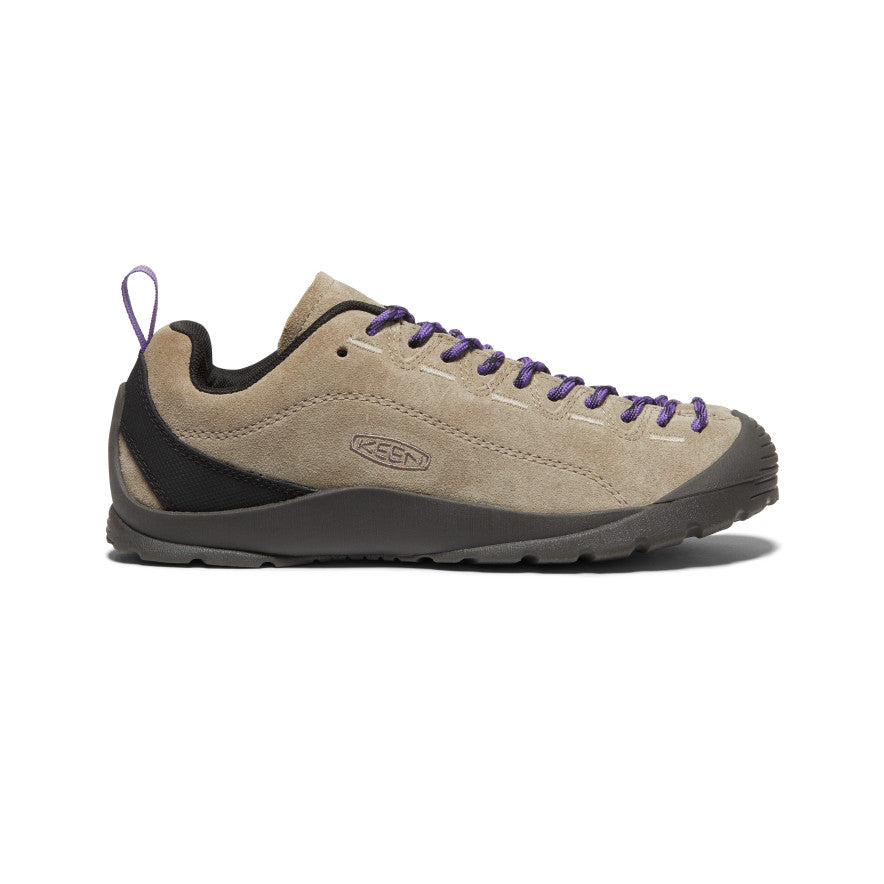 Keen Women's Jasper Suede Sneaker Brindle Tillandsia Purple Front View