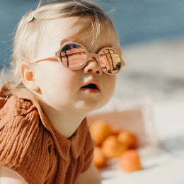 Ki Et La Ourson Sunglasses Peach Pink