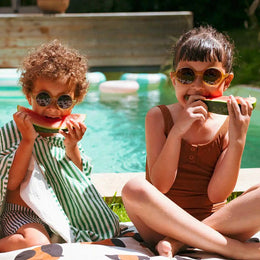 Ki Et La Woam Sunglasses Brown Amber